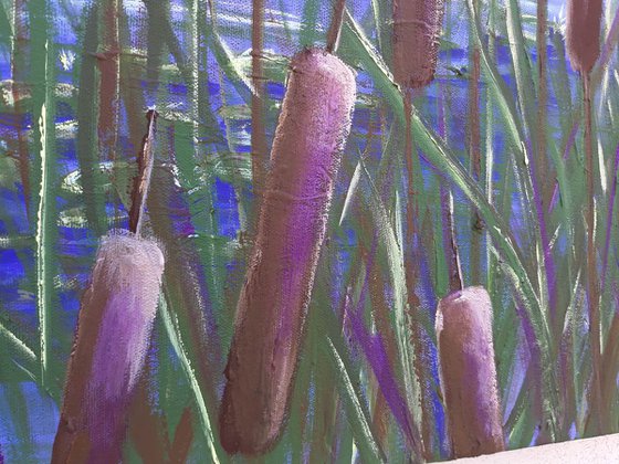 Cattails - From Giverny with love