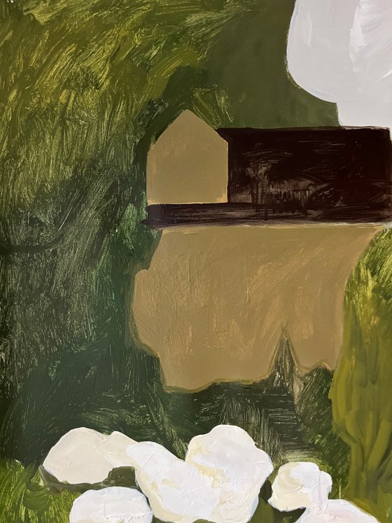 «Time of White Hydrangeas»