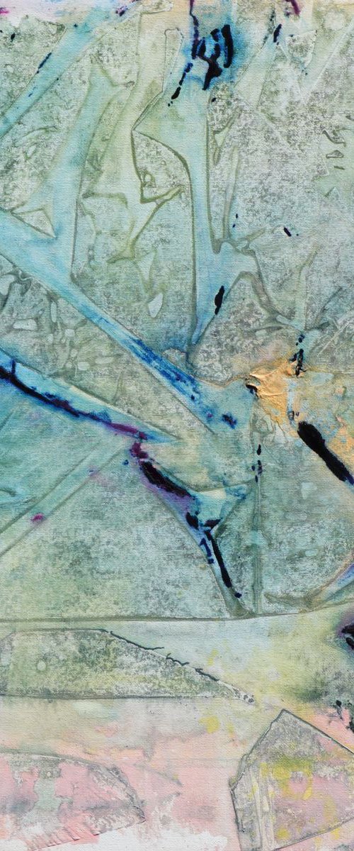 Desert Blue 12x12in ~30x30cm by jelena b