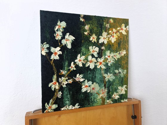 Cherries in bloom