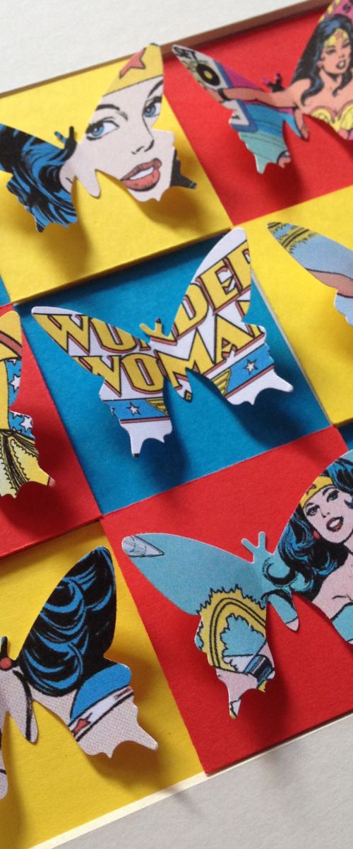 Wonder Woman Butterfly by Hernan Reinoso
