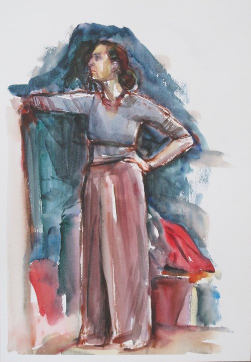 Standing female figure by Rory O’Neill