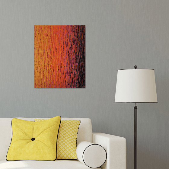 Gold orange pink gradient