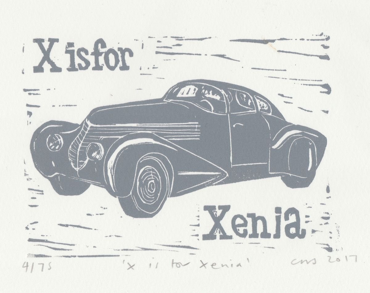 X is for Xenia by Caroline Nuttall-Smith