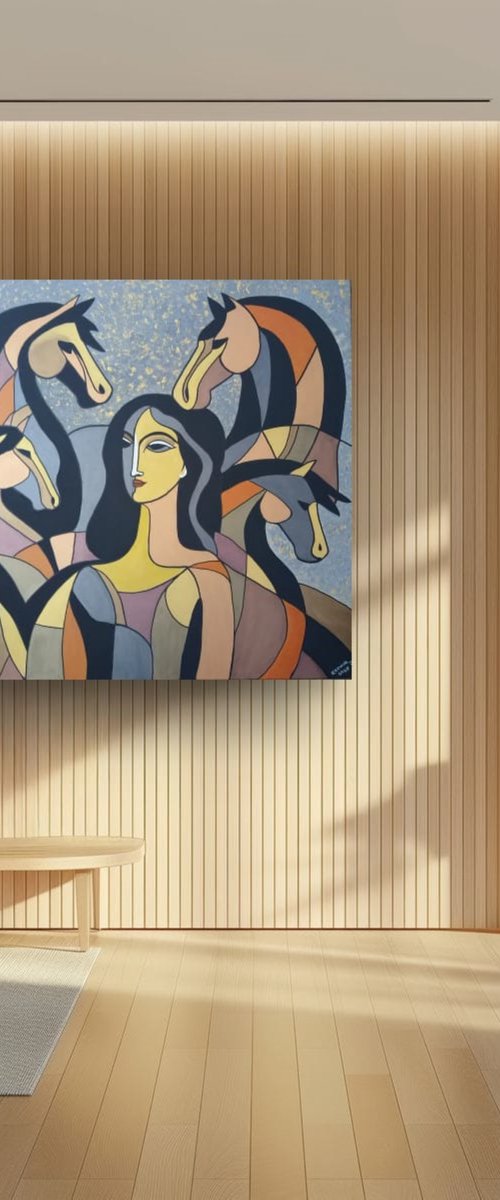 Fragmented Harmony-currently on exhibition! by Igor Kotnik Art