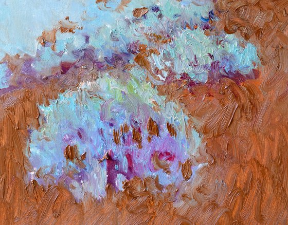 The Hill. Desert Landscape