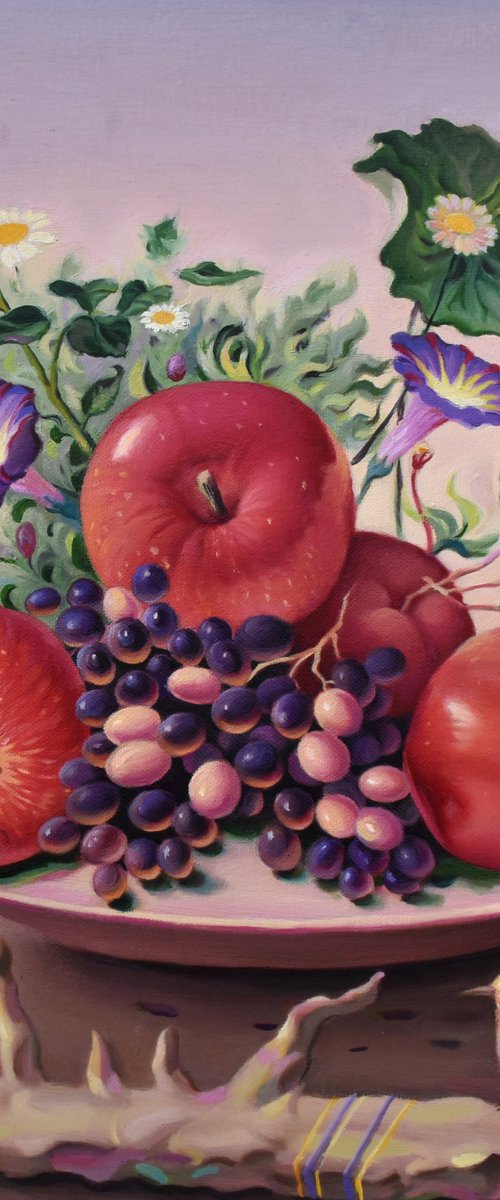 An apple a day. by RAKESH RAY CHOUDHURY