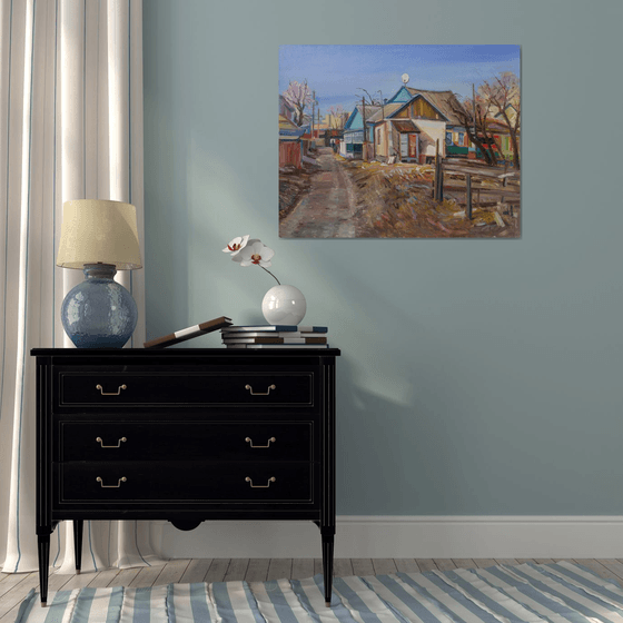 On the outskirts of Chernigov. Spring