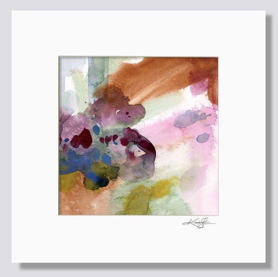 Autumn Poetry 5 - Abstract Zen Painting by Kathy Morton Stanion