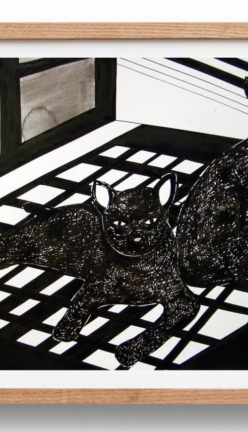 Black Cats by Koola Adams