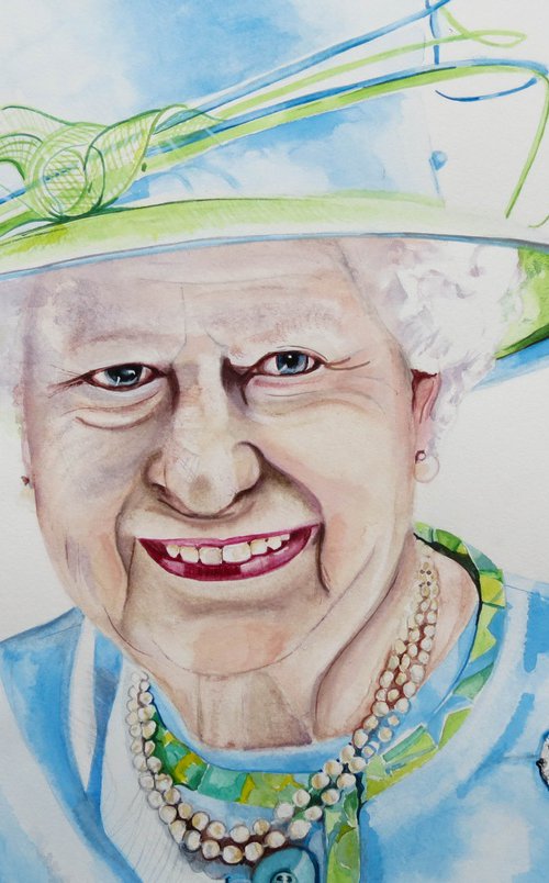 Queen Elizabeth 11 by June Holman