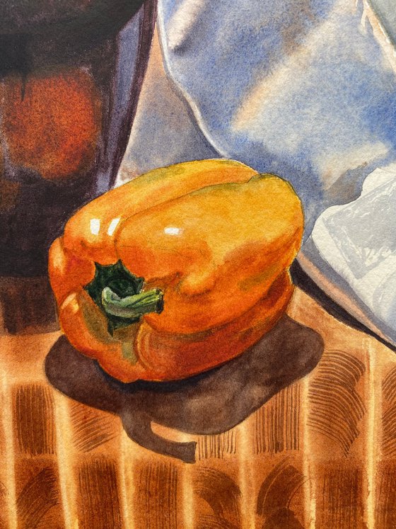 Still life with a vase