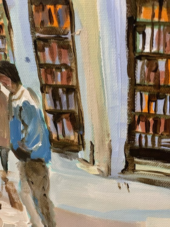 The Quiet Charm of a Public Library.