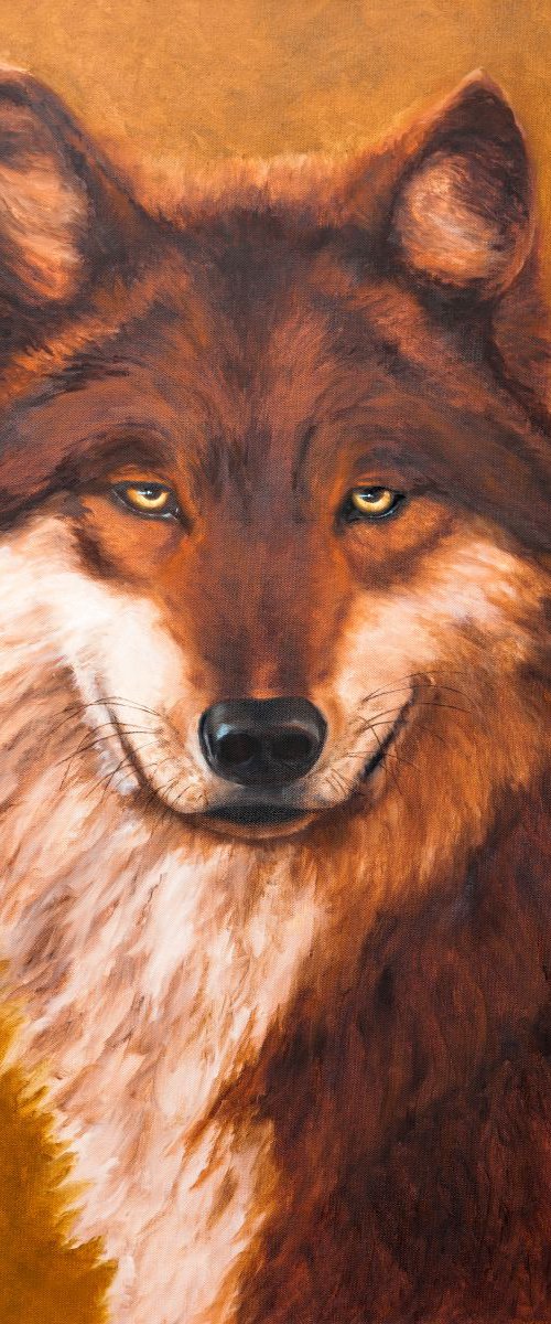 Hunter Wolf by Dan Twitchell, OPA, AIS