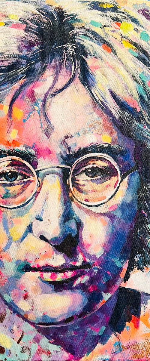 Iconic - John Lennon by Kirsten Todd