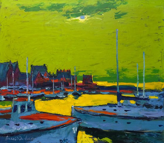 "Silence of the sea breeze"