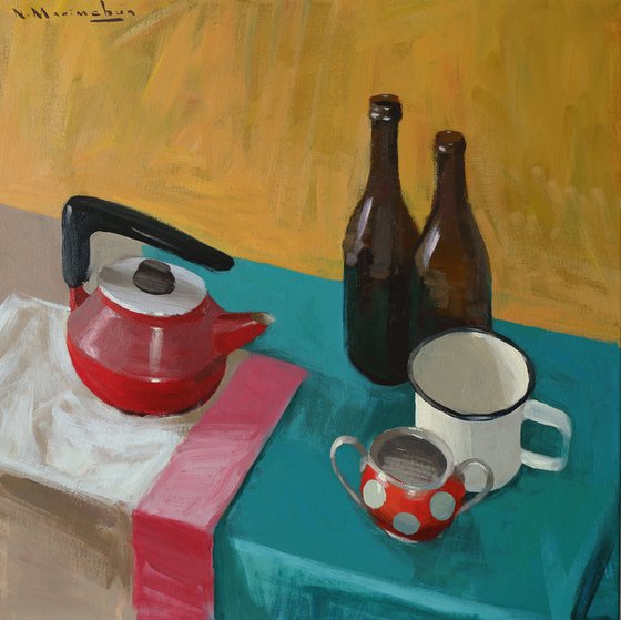 Red Teapot