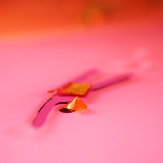 Swimmers 080 in Pop Pink and Orange Sea