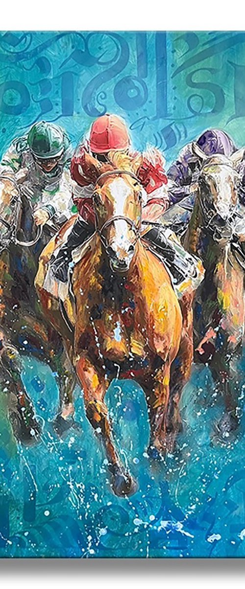 One Paris Horse by Gardani Art