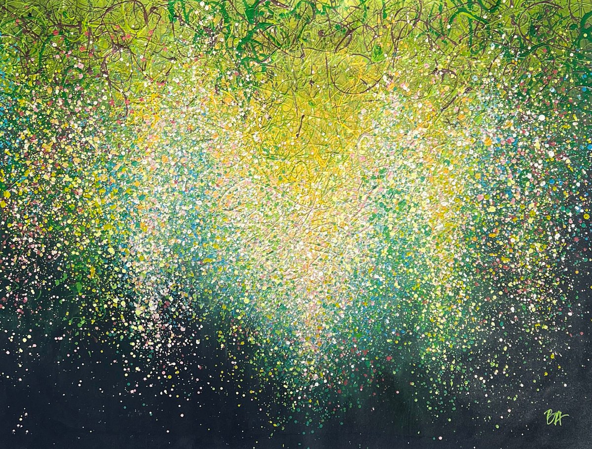  Where Rain Turns To Light By Bogdana Antoniuk, 54 X 41, Artwork For Sale On Artfinder