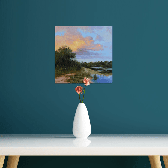 Cloud in the evening