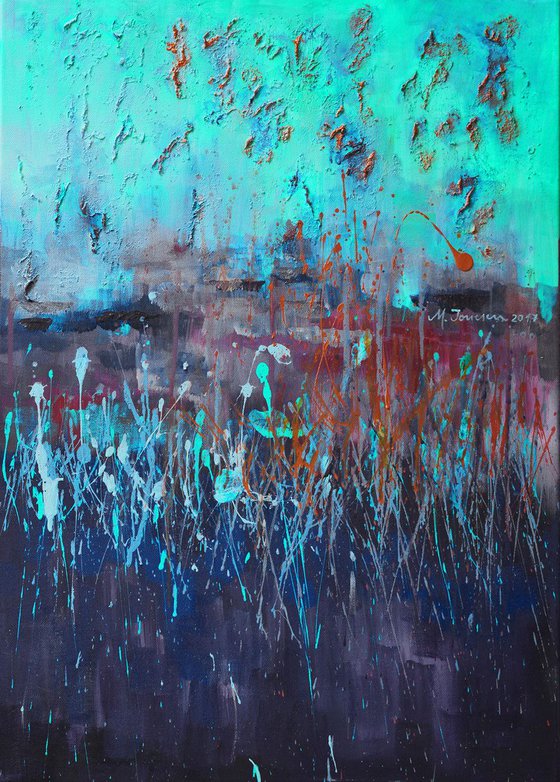 "Turquoise Rain"