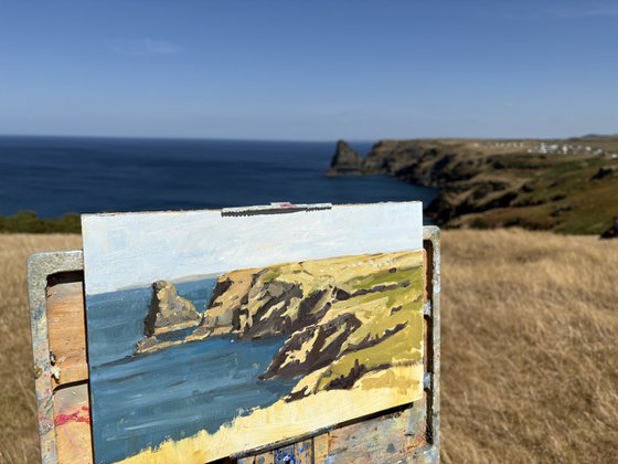 Cornish Coast at Bossiney
