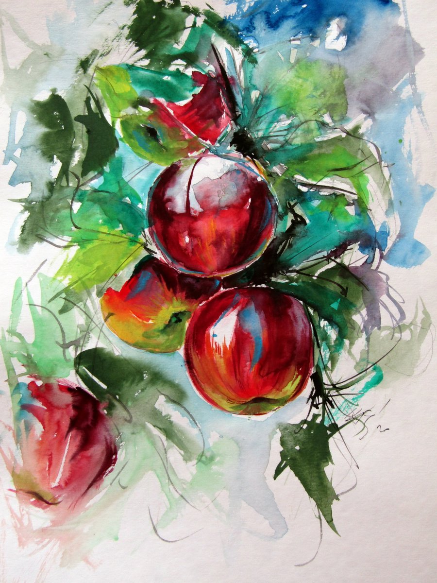 Apple tree /38 x 28 cm/ by Kovcs Anna Brigitta