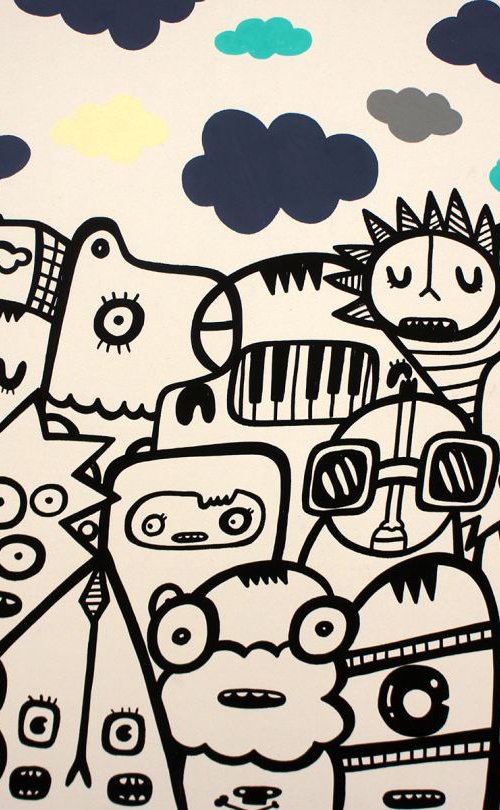 Head In The Clouds - for Jon De Ryck by Kev Munday