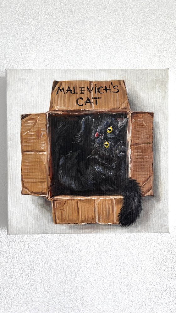 The Suprematist Cat