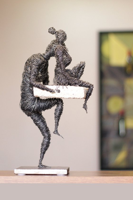Gentleman (36x18x15cm 2.6kg iron, perlite)