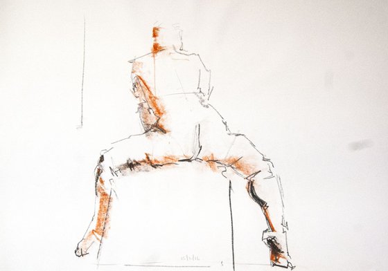Female Nude -Life Drawing No 25