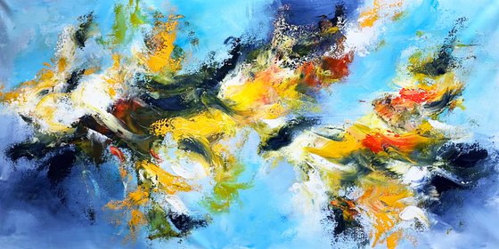 Symphony in Azure and Amber