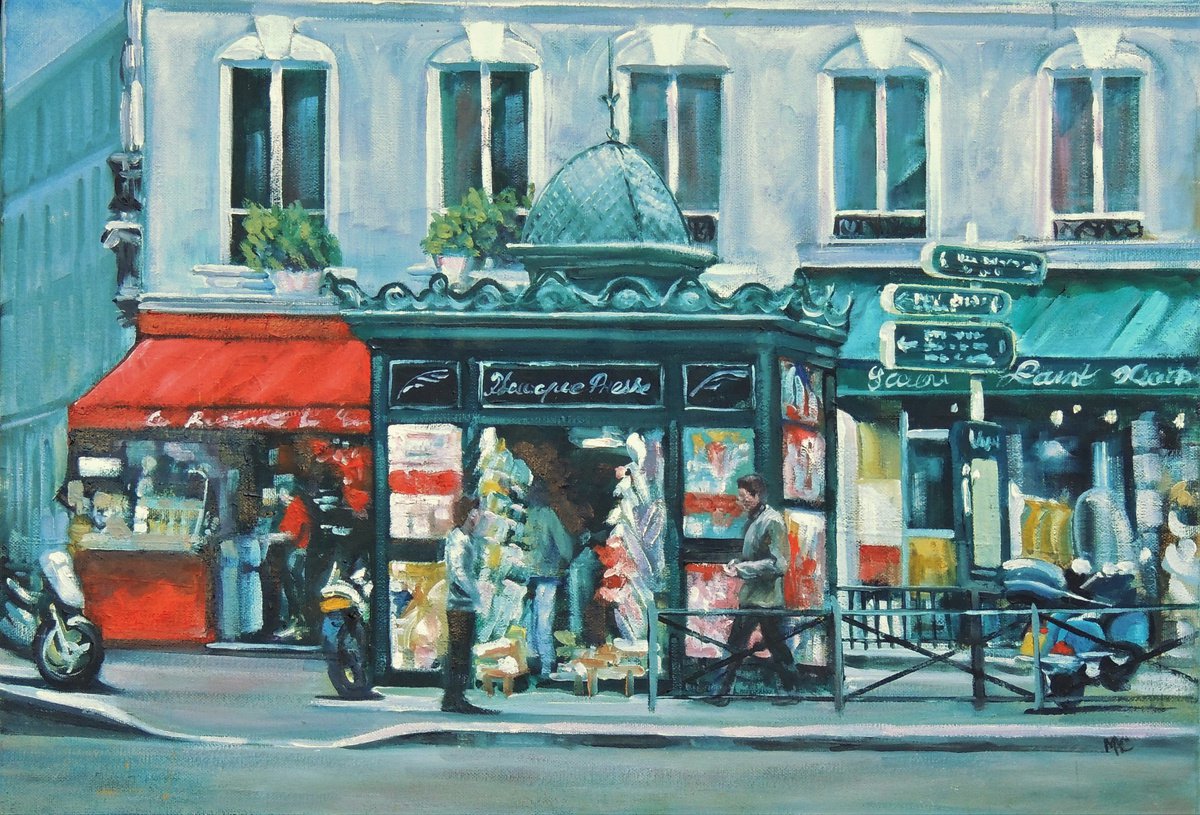 Paris Kiosk by Malcolm Macdonald