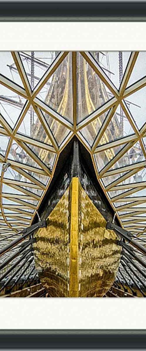 The Cutty Sark - 20x20" Limited Edition Framed Print by Ben Robson Hull
