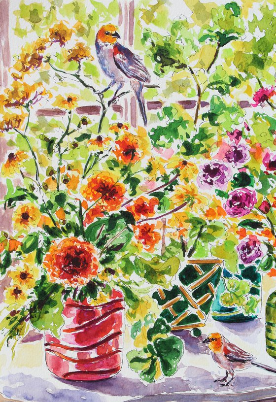 Verdigris And Verdins