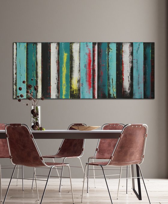 Panels Turquoise Original