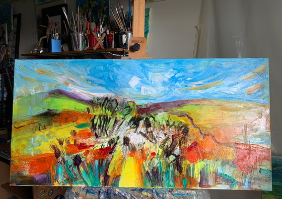 Landscape - original oil painting
