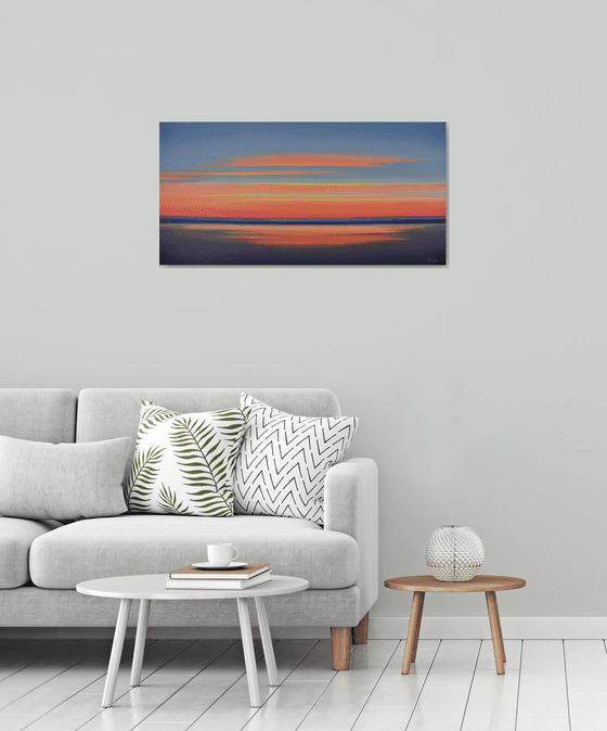 Twilight Mood - Abstract Beach