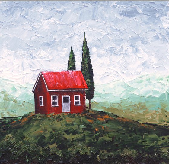 Red House On The Hill