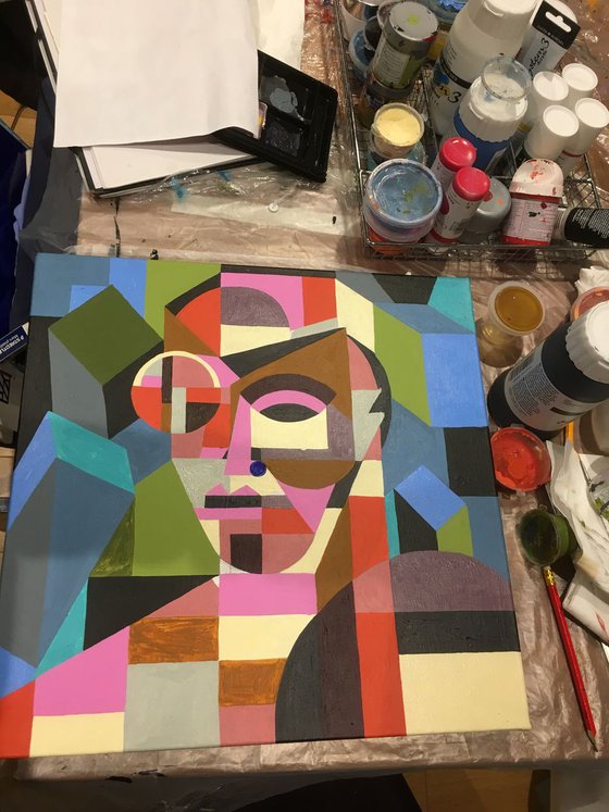 Cubist Portrait 2