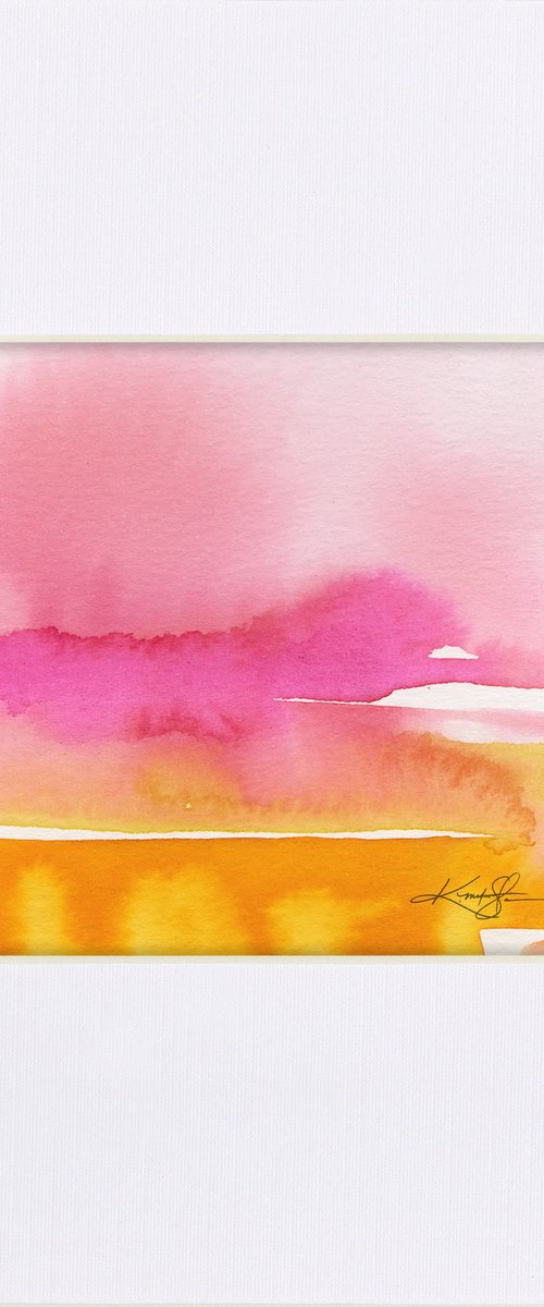 Watercolor Abstract 17 by Kathy Morton Stanion