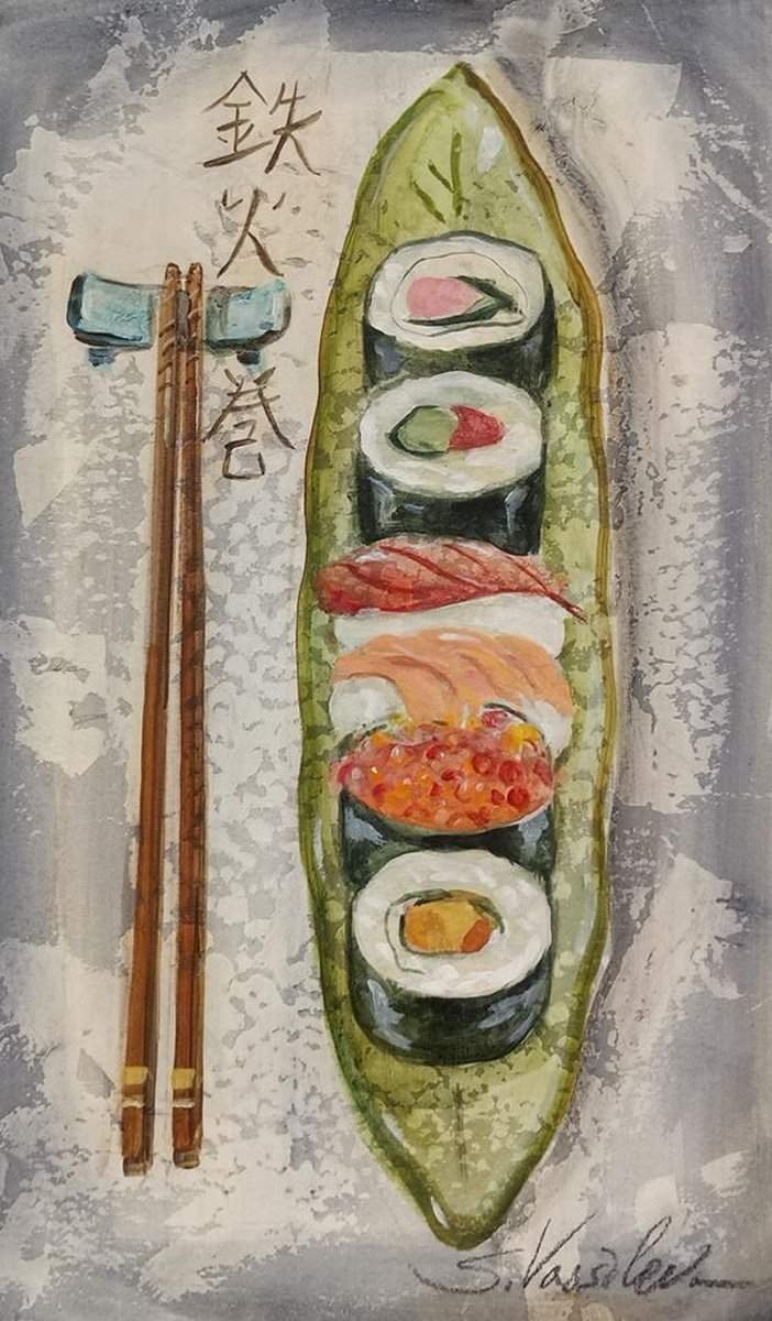 Sushi I by Silvia  Vassileva