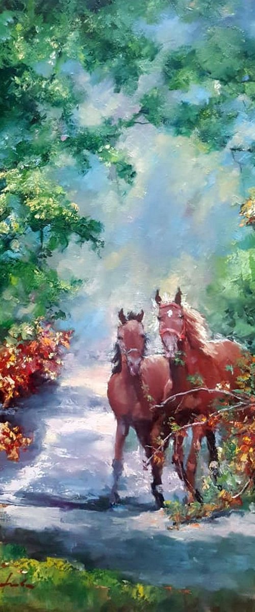Horses by Olga Egorov