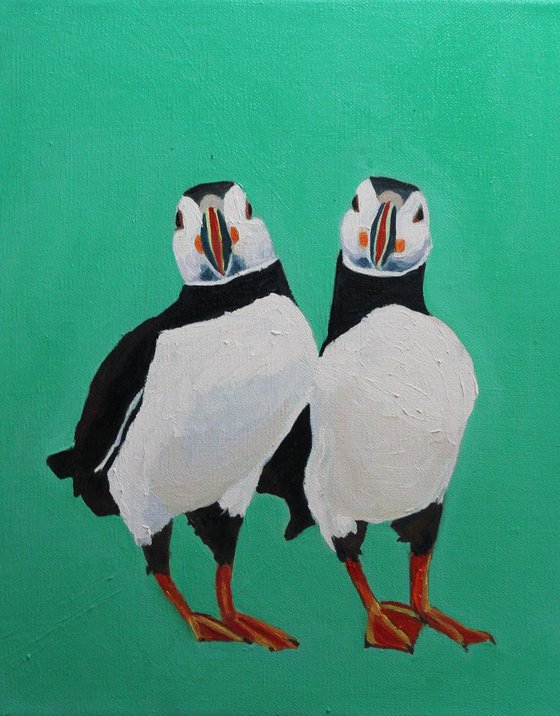The Two Puffins
