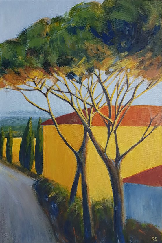 Village in Tuscany