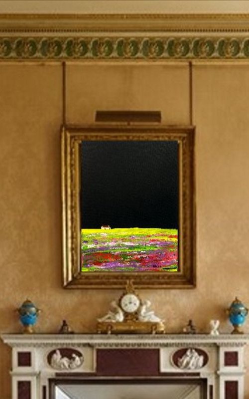 Monet's colours in hill by Nella Alao