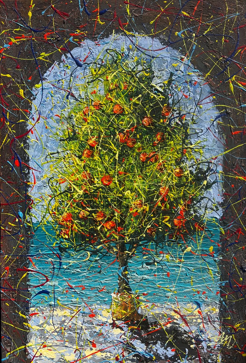 Tree of Abundance (stretched) by Nadiia Antoniuk