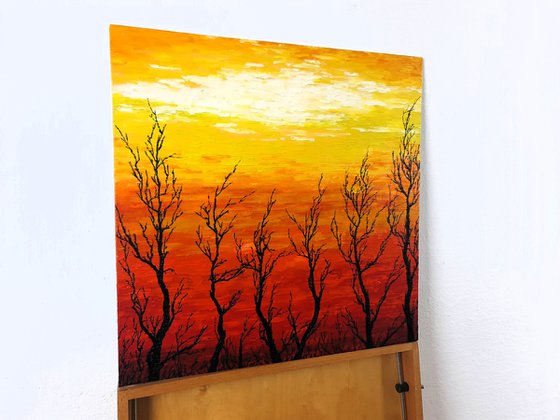 Sunny trees