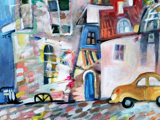 Beetle on the Cobblestones